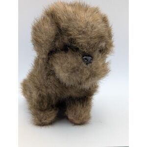 Flomo Friends Forever Dog Plush Puppy Brown 10 Inch Stuffed Animal Toy